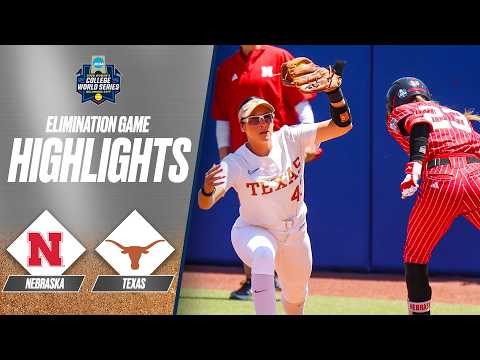 Texas vs. Nebraska: 2026 Women's College World Series | Extended highlights