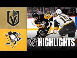 Golden Knights vs. Penguins | NHL Highlights | March 01, 2026