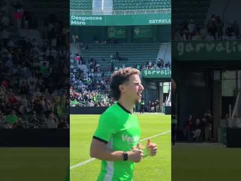 La centrada. La rematada. Y el gol. ✅