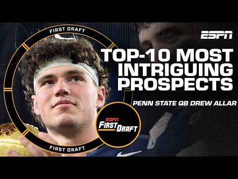 Mel Kiper & Field Yates' Top-10 MOST INTRIGUING prospects of 2026 NFL Draft👀 | First Draft🏈