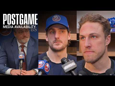 New York Islanders Postgame Availability | NYI 1 vs VAN 4 (12/19/25)