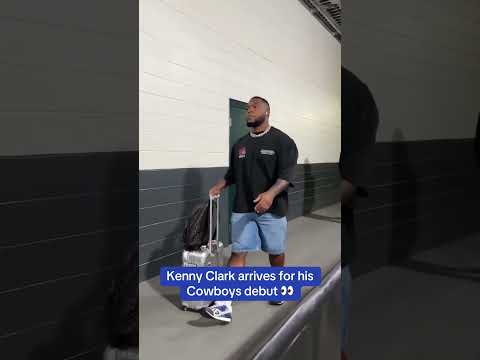 Kenny Clark ahead of his Cowboys debut 🏈 (via NFL/TT)