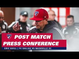 FC Dallas vs. Nashville SC Postmatch Press Conference - February 28, 2026