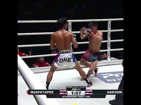 STARCHED 😵 Gaichon flattens Nuapatapee in the very first round!