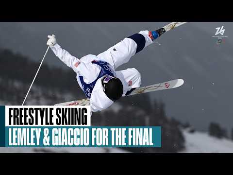 Liz Lemley, Olivia Giaccio advance to women's moguls finals