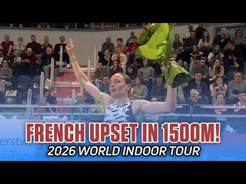 French Upset in Women’s 1500m!  | World Indoor Tour Copernicus Cup