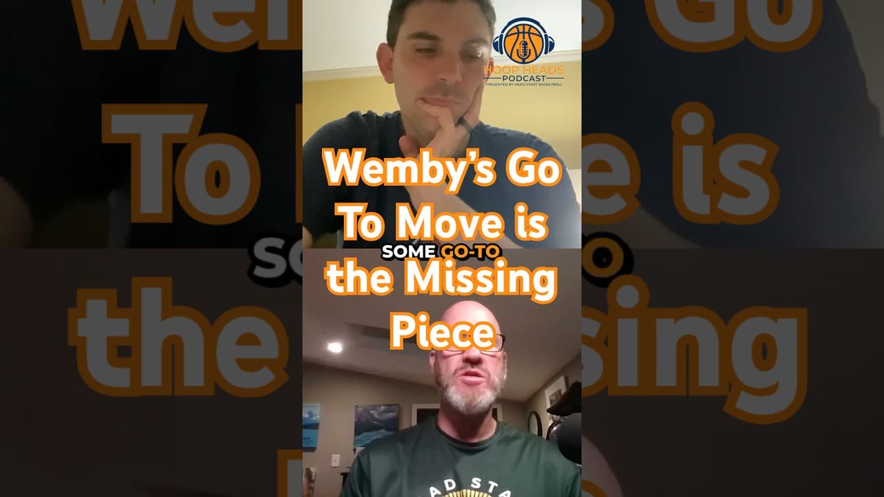 Wemby's Go To Move is the Missing Piece  #podcast #nba