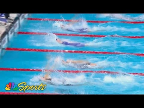 Kaylee McKeown edges Gretchen Walsh to women's 50 backstroke at World Cup in Toronto | NBC Sports