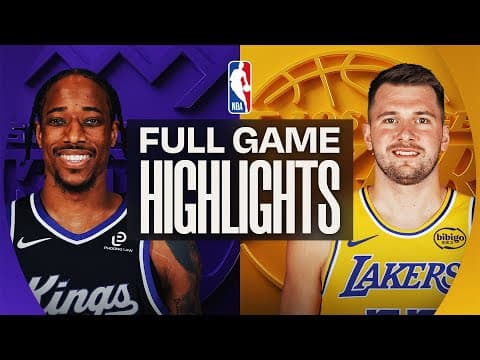 KINGS at LAKERS | FULL GAME HIGHLIGHTS | December 28, 2025