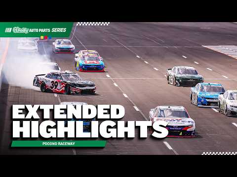 NASCAR O'Reilly Auto Parts Series Highlights | 2026 Pocono Raceway