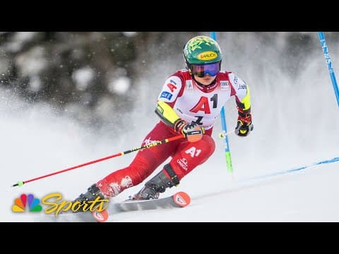 Julia Scheib earns giant slalom victory in Semmering, Mikaela Shiffrin finishes sixth | NBC Sports