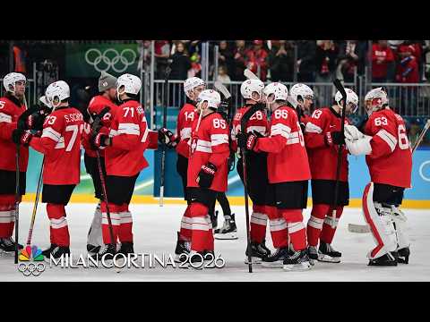 Switzerland blanks Italy, books spot in men's hockey semifinals | Winter Olympics 2026 | NBC Sports