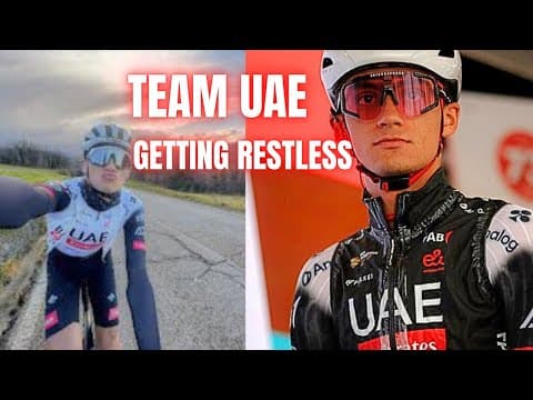 Team UAE Are TERRIFIED Isaac Del Toro Will Leave Because Of This