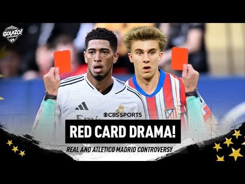 Did Jude Bellingham Deserve A Red Card? Real and Atletico Madrid Stumble in La Liga | Matchday