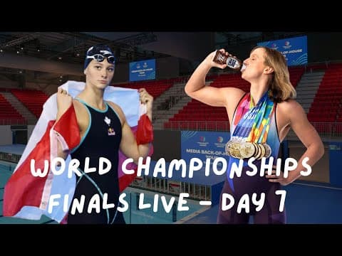 LIVE: Katie vs Summer & Cam McEvoy’s 50 Free Showdown! | Day 7 Finals | World Champs 2025