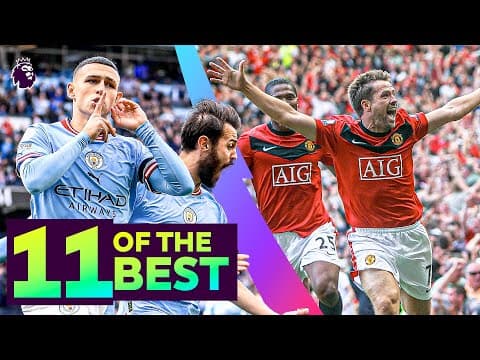 The BEST Manchester Derby Matches In the Premier League