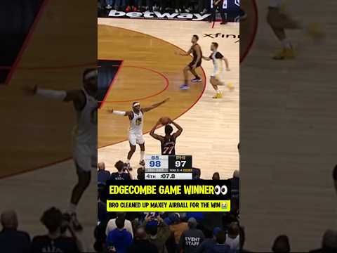 VJ saved Maxeys airball for a GAME WINNER😭