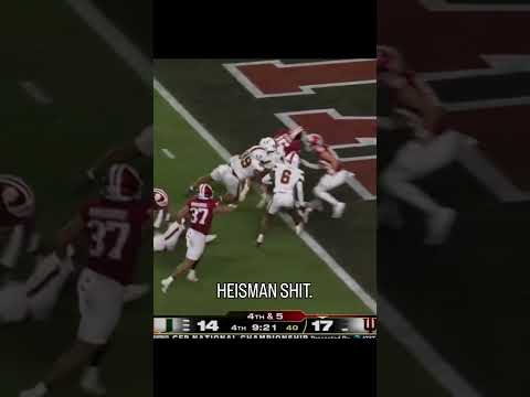 LEAGUE HEISMENDOZA RN 😤😤 (via @espncfb)