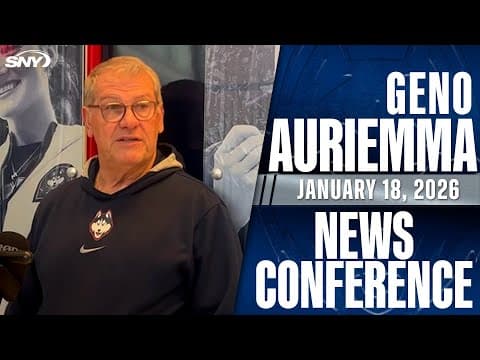 Geno Auriemma previews UConn's upcoming matchup against Notre Dame