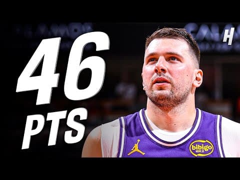 Luka Doncic DOMINATES the Bulls 😳 46 PTS, 11 AST, 7 REB