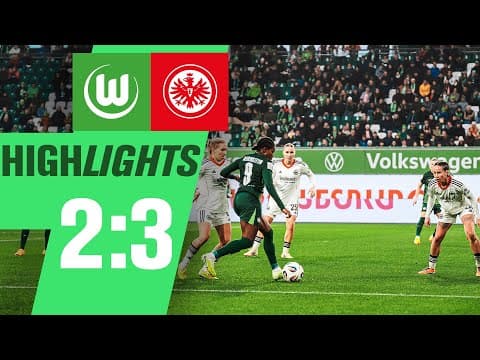 Nervige Niederlage... | Highlights | VfL Wolfsburg - Eintracht Frankfurt