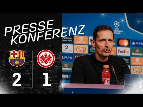 „Reaktion war gut“ I Pressekonferenz nach Barcelona