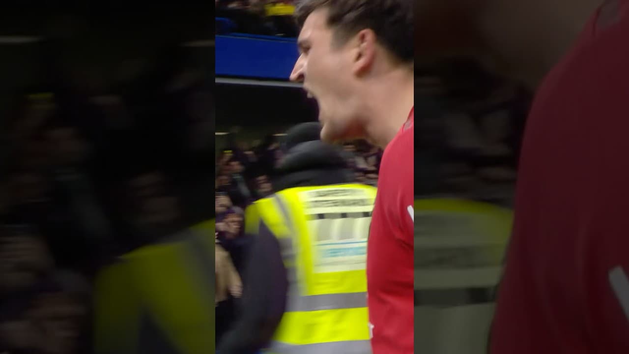 Bruno’s First United Assist = Harry’s Bullet Header At Chelsea 💥🎯