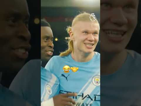 Erling Haaland Making Sure Marc Guehi Gets His Moment 🎥🤣