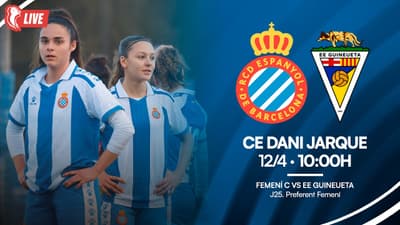 🔴 LIVE | ⚽ Femení C 🆚 Escola Esportiva Guineueta | J25 Preferent femení