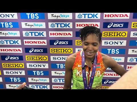 Faith Kipyegon After 5000m Silver at 2025 Tokyo World Championships Happy With Race Strategy