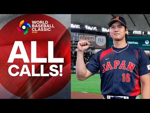 ALL CALLS of Shohei Ohtani's EPIC GRAND SLAM for Team Japan (2026 World Baseball Classic)! 大谷翔平ハイライト