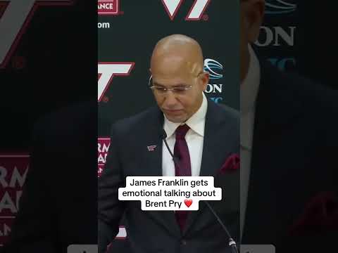 James Franklin got emotional ❤️
