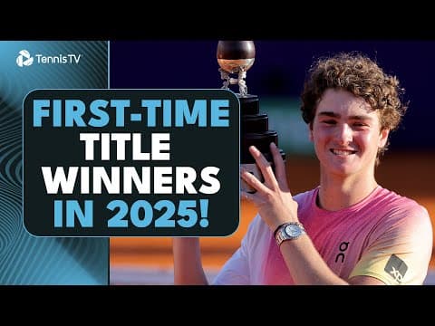 First-Time Title Winners in 2025!
