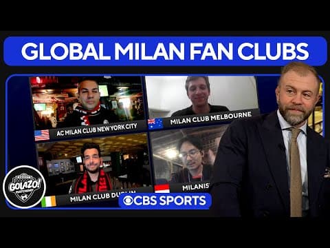 AC Milan Fans from AROUND THE GLOBE preview Derby della Madonnina | Matchday