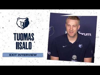 Tuomas Iisalo | 2025-26 Grizzlies Exit Interviews