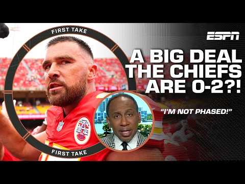 Stephen A. ‘isn’t phased’ the Chiefs are 0-2 to start the season 👀 'They will be fine!' | First Take