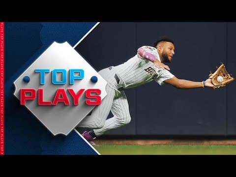 Top MLB Plays of 9/13/25 (Jackson Chourio's EPIC catch for the Postseason-bound Brewers, and MORE!)