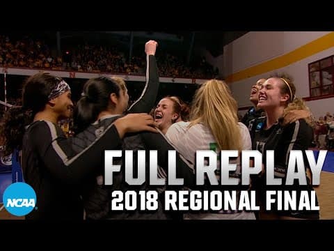 Oregon vs. Minnesota: 2018 NCAA volleyball regional final | FULL REPLAY