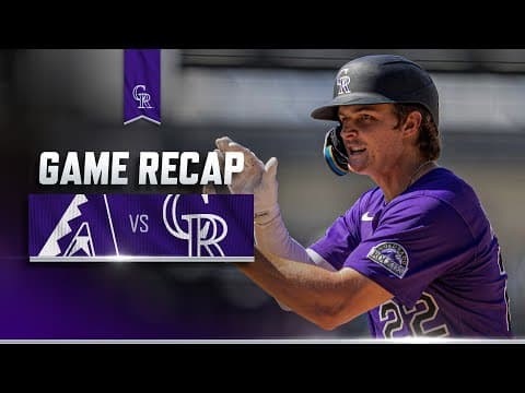 D-backs vs. Rockies Game Highlights (8/17/25) | MLB Highlights