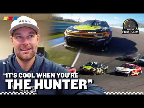 Shane van Gisbergen Breaks Down his EPIC Charge to the Front | NASCAR Film Room