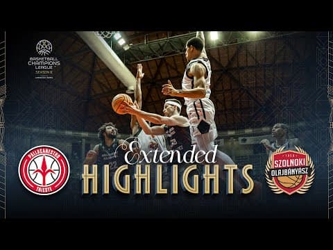 Pallacanestro Trieste v NHSZ-Szolnoki Olajbanyasz | Full Game Highlights | #BasketballCL 2025-26