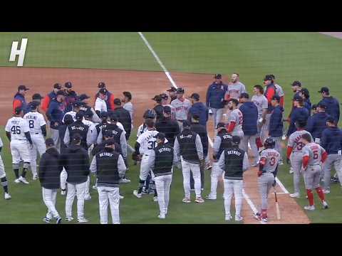 Benches CLEAR in Tigers–Red Sox game 😱