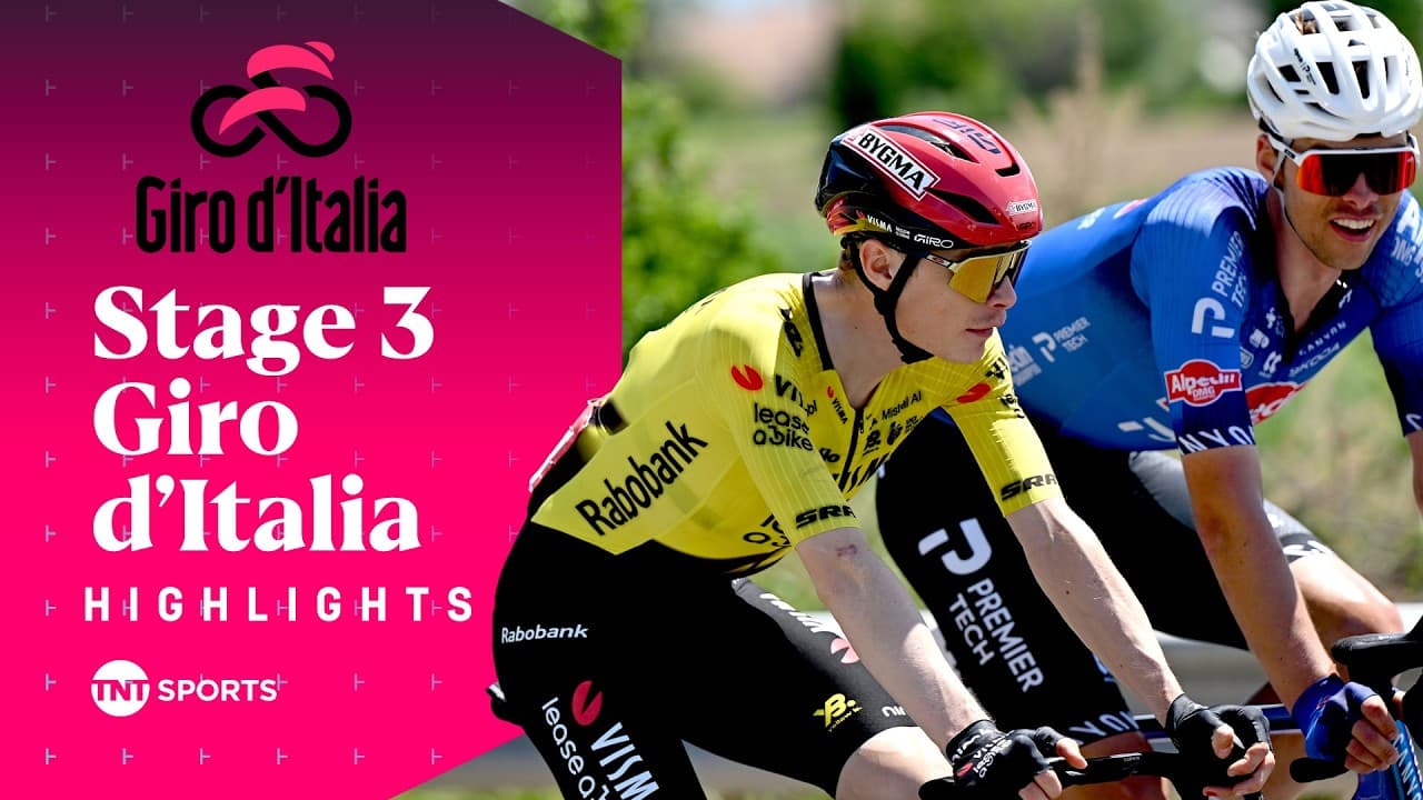 STUNNING PHOTO FINISH! 📸 | 2026 Men's Giro d'Italia Stage 3 Race Highlights | TNT Sports Cycling