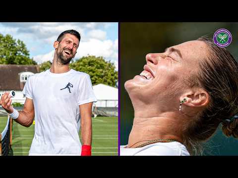 Try not to LAUGH! 😂 | The Funniest Moments of Wimbledon 2025