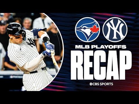 Yankees Beat Blue Jays Behind Aaron Judge’s Heroics | ALDS Game 3 Recap