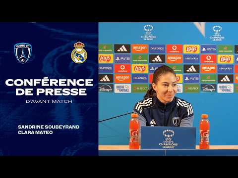 Conférence de presse avant Paris FC - Real Madrid - UWCL