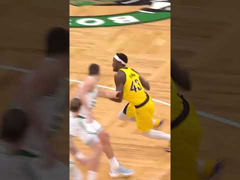 Jarace Walker with the Vision 👀 Pascal Siakam with Authority 😮‍💨