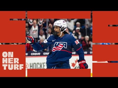 USA Hockey's Laila Edwards embraces being a ground breaker | On Her Turf | NBC Sports