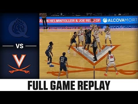 Queens vs. Virginia Full Game Replay | 2025-26 ACC Men's Basketball