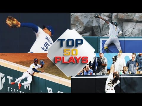 Top 50 MLB defensive plays of 2025! (Ft. Denzel Clarke, Daulton Varsho, Jurickson Profar AND MORE!)
